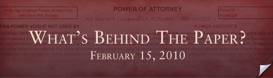 The Answer: What’s Behind The Paper?