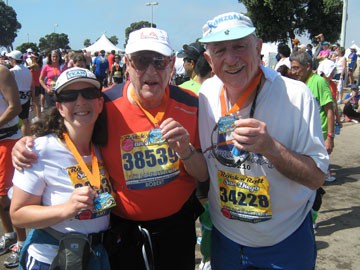 AIA Senior V.P. “Bob” Nairin rocks the  Rock ‘n’ Roll Marathon