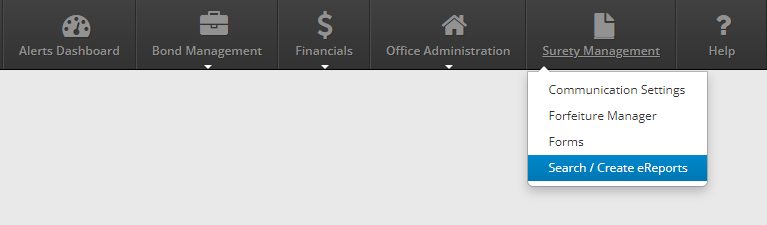 Create New Report