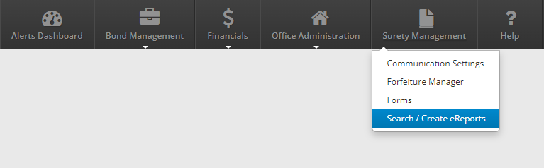 Search/Create Reports