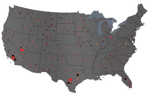 Nationwide transfer bond network map