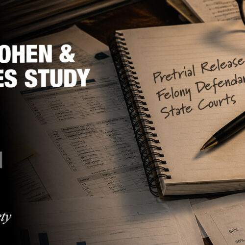 Bail Studies Part 1: The Cohen & Reaves Study