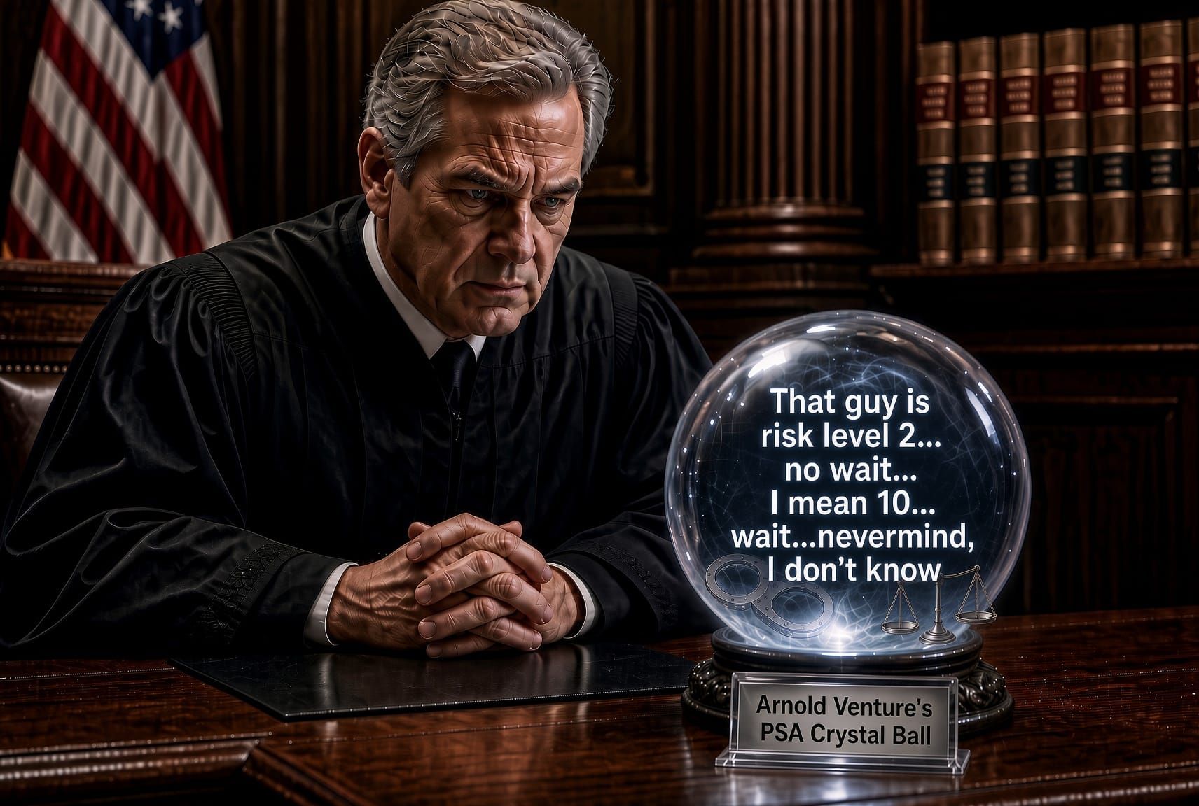 The Arnold Ventures’ Predictive Risk Assessments Found to Have No Predictive Abilities at All
