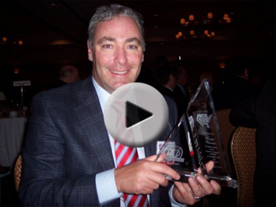 Brian Nairin Receives the President’s Award at 2011 PBUS Dinner