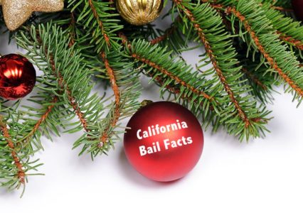Some California Bail Facts: Just in Time for the Holidays